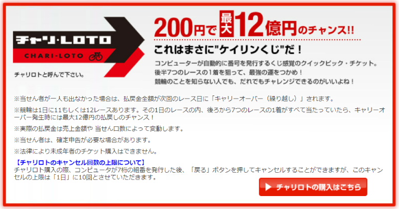 チャリロト