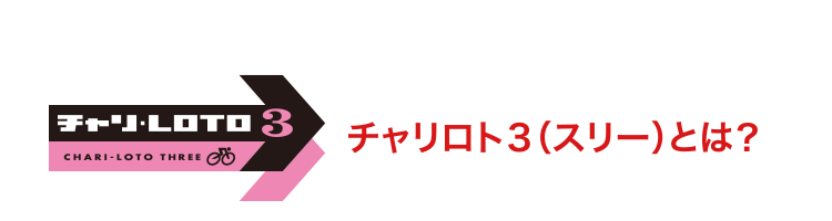 チャリロト3（スリー）とは？